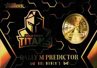 2024 NRL Traders NRLW Dally M Predictor - DMP21 Gold Coast Titans