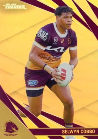 2024 NRL Traders Gold Specials - GS004 Selwyn Cobbo Brisbane Broncos