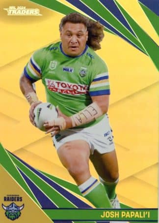 2024 NRL Traders Gold Specials - GS014 Josh Papali`i Canberra Raiders