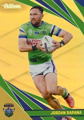 2024 NRL Traders Gold Specials - GS015 Jordan Rapana Canberra Raiders