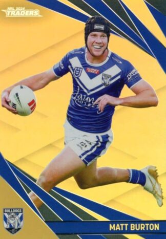 2024 NRL Traders Gold Specials - GS021 Matt Burton Canterbury Bulldogs