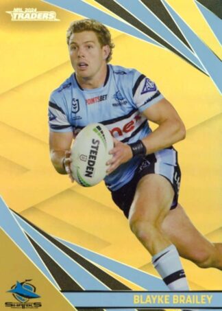 2024 NRL Traders Gold Specials - GS029 Blayke Brailey Cronulla Sharks