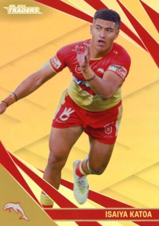 2024 NRL Traders Gold Specials - GS041 Isaiya Katoa Dolphins
