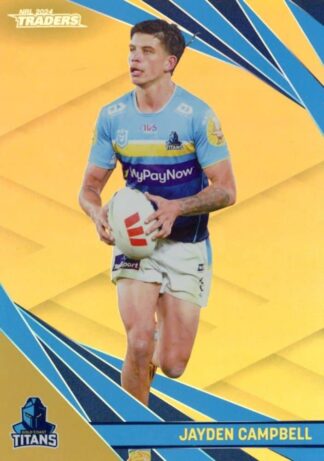 2024 NRL Traders Gold Specials - GS048 Jayden Campbell Gold Coast Titans