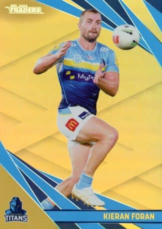 2024 NRL Traders Gold Specials - GS051 Kieran Foran Gold Coast Titans