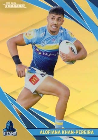 2024 NRL Traders Gold Specials - GS053 Alofiana Khan-Pereira Gold Coast Titans