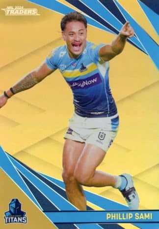 2024 NRL Traders Gold Specials - GS054 Phillip Sami Gold Coast Titans