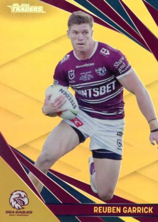 2024 NRL Traders Gold Specials - GS058 Reuben Garrick Manly Sea Eagles