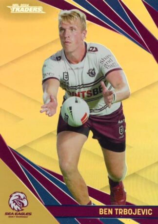 2024 NRL Traders Gold Specials - GS061 Ben Trbojevic Manly Sea Eagles