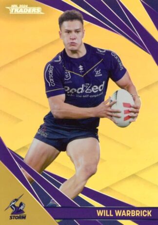 2024 NRL Traders Gold Specials - GS071 Will Warbrick Melbourne Storm