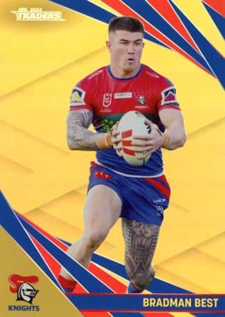 2024 NRL Traders Gold Specials - GS074 Bradman Best Newcastle Knights