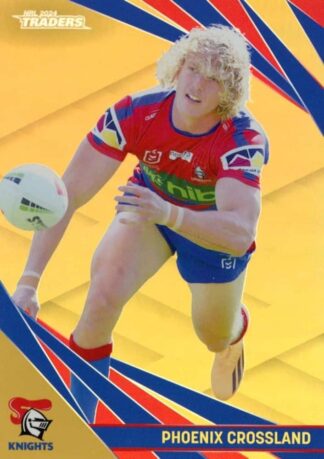 2024 NRL Traders Gold Specials - GS075 Phoenix Crossland Newcastle Knights