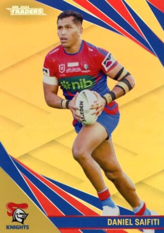 2024 NRL Traders Gold Specials - GS080 Daniel Saifiti Newcastle Knights