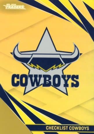 2024 NRL Traders Gold Specials - GS082 Checklist North QLD Cowboys