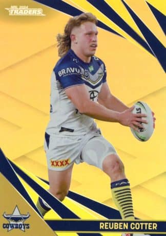 2024 NRL Traders Gold Specials - GS083 Reuben Cotter North QLD Cowboys