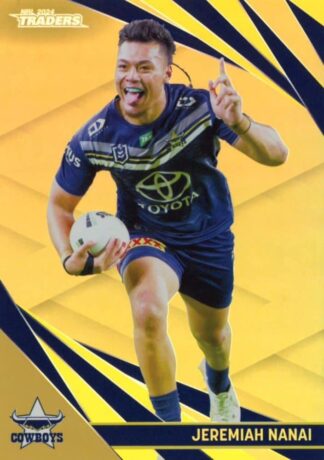 2024 NRL Traders Gold Specials - GS086 Jeremiah Nanai North QLD Cowboys