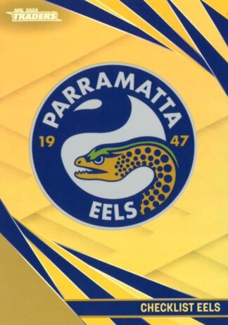 2024 NRL Traders Gold Specials - GS091 Checklist Parramatta Eels