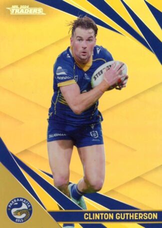 2024 NRL Traders Gold Specials - GS094 Clinton Gutherson Parramatta Eels
