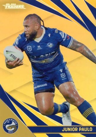 2024 NRL Traders Gold Specials - GS098 Junior Paulo Parramatta Eels