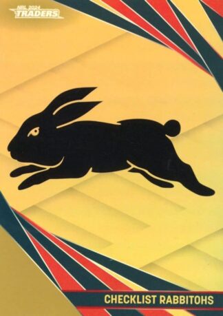 2024 NRL Traders Gold Specials - GS109 Checklist South Sydney Rabbitohs