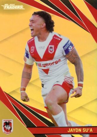 2024 NRL Traders Gold Specials - GS126 Jaydn Su`a St George Dragons