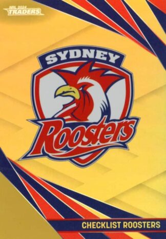 2024 NRL Traders Gold Specials - GS127 Checklist Sydney Roosters