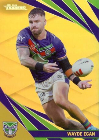 2024 NRL Traders Gold Specials - GS137 Wayde Egan Warriors