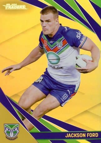 2024 NRL Traders Gold Specials - GS139 Jackson Ford Warriors