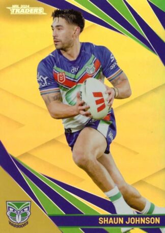 2024 NRL Traders Gold Specials - GS141 Shaun Johnson Warriors