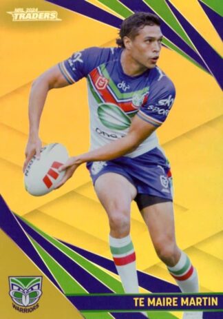 2024 NRL Traders Gold Specials - GS142 Te Maire Martin Warriors