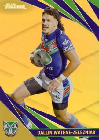 2024 NRL Traders Gold Specials - GS144 Dallin Watene-Zelezniak Warriors