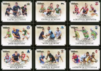 2024 NRL Traders Retirements - Full Set 15 Cards