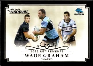 2024 NRL Traders Retirements - R05 Wade Graham Cronulla Sharks