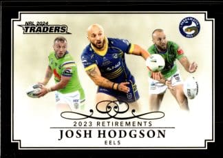 2024 NRL Traders Retirements - R06 Josh Hodgson Parramatta Eels