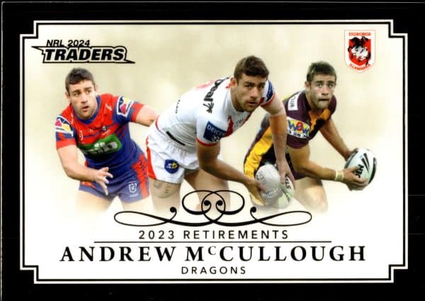 2024 NRL Traders Retirements - Full Set 15 Cards - Image 8
