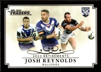 2024 NRL Traders Retirements - R10 Josh Reynolds Canterbury Bulldogs