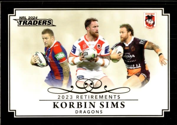 2024 NRL Traders Retirements - Full Set 15 Cards - Image 12