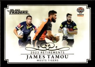 2024 NRL Traders Retirements - R13 James Tamou Wests Tigers