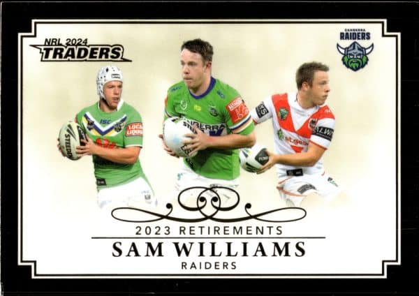2024 NRL Traders Retirements - Full Set 15 Cards - Image 16