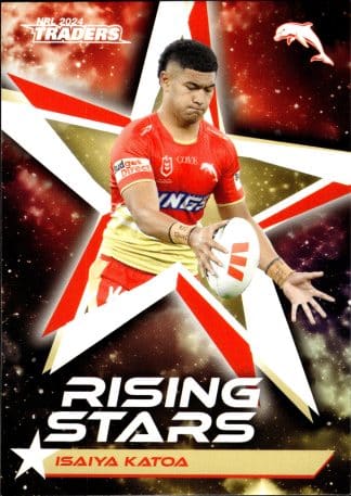 2024 NRL Traders Rising Stars - RS19 Isaiya Katoa Dolphins