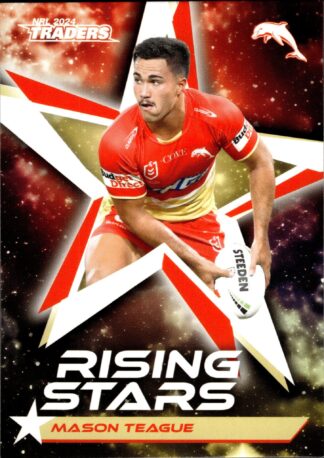 2024 NRL Traders Rising Stars - RS20 Mason Teague Dolphins