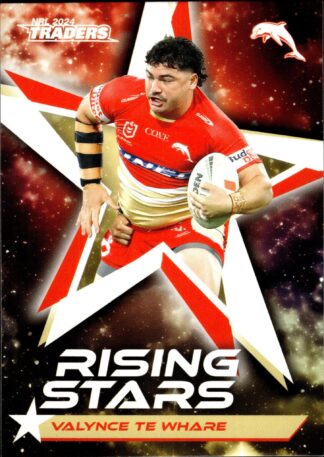 2024 NRL Traders Rising Stars - RS21 Valynce Te Whare Dolphins