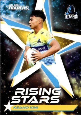 2024 NRL Traders Rising Stars - RS22 Keano Kini Gold Coast Titans