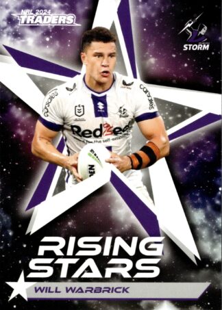 2024 NRL Traders Rising Stars - RS32 Will Warbrick Melbourne Storm