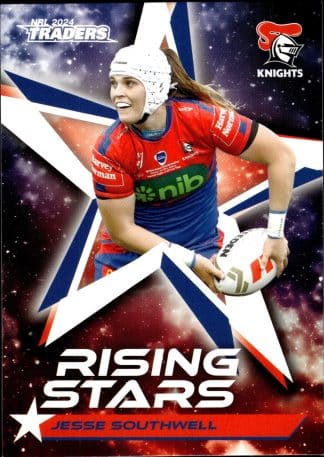 2024 NRL Traders Rising Stars - RS36 Jesse Southwell Newcastle Knights