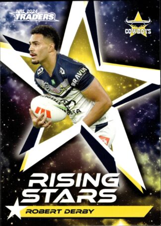 2024 NRL Traders Rising Stars - RS39 Robert Derby North QLD Cowboys