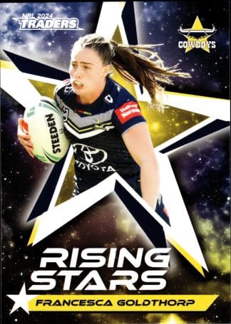 2024 NRL Traders Rising Stars - RS41 Francesca Goldthorp North QLD Cowboys