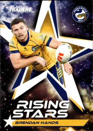 2024 NRL Traders Rising Stars - RS44 Brendan Hands Parramatta Eels