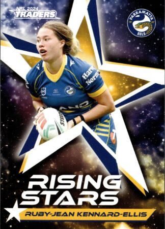 2024 NRL Traders Rising Stars - RS46 Ruby-Jean Kennard-Ellis Parramatta Eels