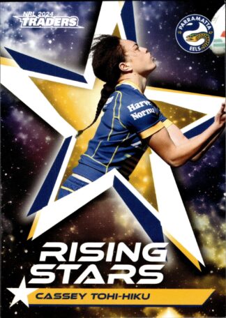 2024 NRL Traders Rising Stars - RS47 Cassey Tohi-Hiku Parramatta Eels